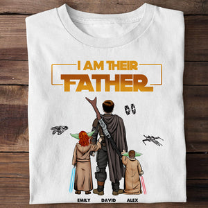 Galaxy Father Personalized T-shirt, Hoodie, Sweatshirt - 01qhhn240423hh - Shirts - GoDuckee