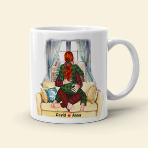 Inside Me Is Where You Belong, Personalized Coffee Mug, Gift For Couple - Coffee Mug - GoDuckee