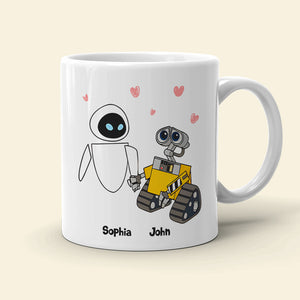 You Have My Whole Heart For My Whole Life Personalized Couple Coffee Mug 02HTTN120723 - Coffee Mug - GoDuckee