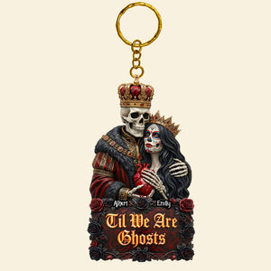 Skeleton Couple Keychain - Personalized Gifts For Couple 03huqn091225 - Keychains - GoDuckee