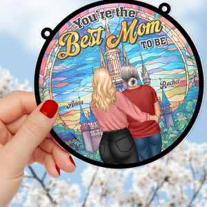 Personalized Gifts For Mom Suncatcher Window Hanging Ornament 06HUTN230424TM Mother's Day - Ornaments - GoDuckee