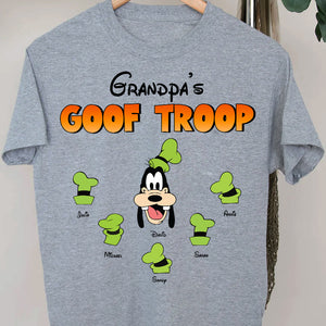 Grandpa's Goof Troop, Personalized Shirt, Father's Day Gift - Shirts - GoDuckee