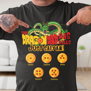 Dad The Funniest Dad 04dnqn010623 Personalized Shirt - Shirts - GoDuckee