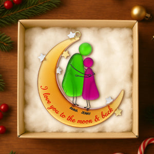 Personalized Gifts For Grandma Christmas Ornament 06natn221025 - Ornament - GoDuckee