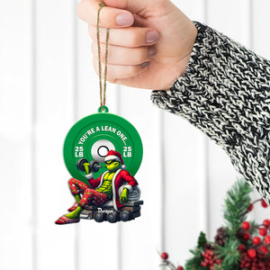 Personalized Ornaments, Gifts For Gym Lovers, Unique Christmas Gifts, Christmas Tree Decorations, 03hupo251123 - Ornament - GoDuckee