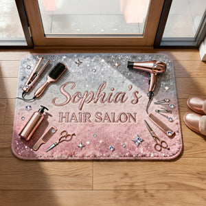 Hair Salon Doormat - Personalized Gifts For Hairstylist Doormat 05NAQN280226 - Doormat - GoDuckee