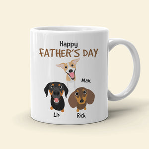 Every Snack You Make Every Meal You Bake, Personalized Mug, Gift For Dog Lovers, Father's Day Gift - Coffee Mug - GoDuckee