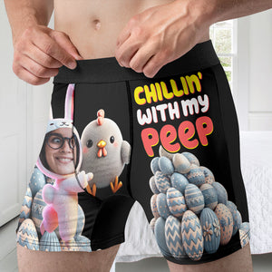 Custom Photo Gifts For Him Men's Boxer - Easter Edition 03TGQN210125 - Boxer Briefs - GoDuckee
