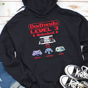 Unlocked Level 03NATN050623 Personalized Family Shirt Hoodie Sweatshirt - Shirts - GoDuckee