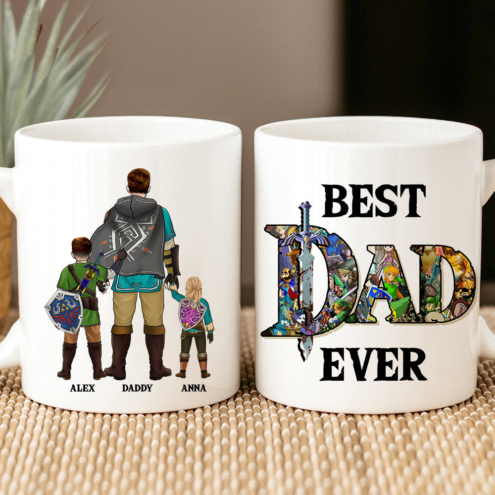 Personalized Gifts For Dad Coffee Mug 04QHDT090524HG Father's Day - Coffee Mugs - GoDuckee
