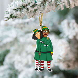Personalized Gifts For Couple Acrylic Ornament 04qhhu291124hg - Ornament - GoDuckee
