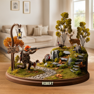 Hunting Acrylic Plaque - Personalized Gifts For Hunter 02TOPU040725 - Shaped Plaques - GoDuckee