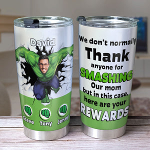 Father's Day Gift, 02DNPO220523 Personalized Photo Daddy Tumbler - Tumbler Cup - GoDuckee