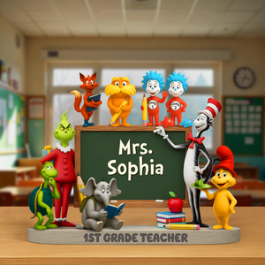 Teacher Acrylic Plaque - Personalized Gifts For Teacher 05NAPU300625 - Shaped Plaques - GoDuckee