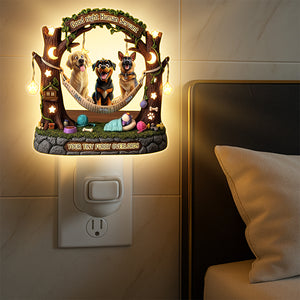 Furry Overlord Night Light - Personalized Gifts For Dog Lovers 04tgqn080725 - Night Lights - GoDuckee