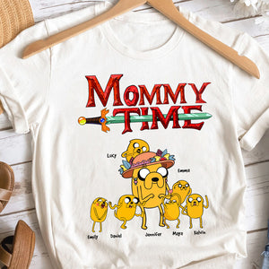 Personalized Gifts For Mom Shirt Mommy Time 02NAHN150224 - 2D Shirts - GoDuckee