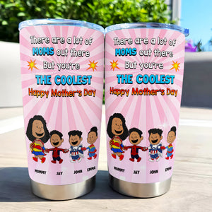 Personalized Gifts For Mom Tumbler 04kamh200325pa The Coolest Mom - Tumbler Cup - GoDuckee