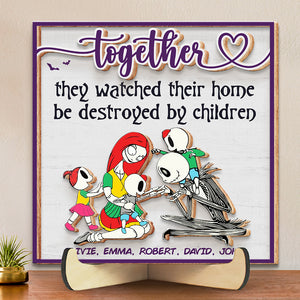 Personalized Gifts For Family Wood Sign Horror Midnight Family 02QHDT040324 - Wood Signs - GoDuckee