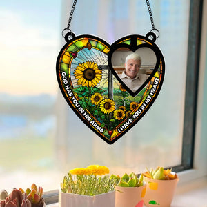Custom Photo Gifts For Memorial Suncatcher Ornament 01NAPU120824 - Ornament - GoDuckee