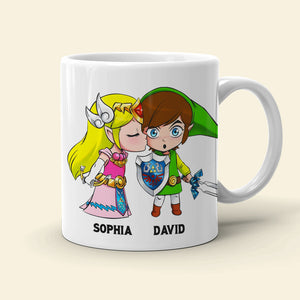 I Lost All My Hearts To You - Personalized Couple Mug - Gift For Couple 03NATN140623 - Coffee Mug - GoDuckee