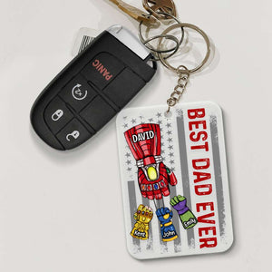 Best Dad 03qhqn230523ha Personalized Keychain - Keychains - GoDuckee