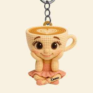 Funny Crochet - Keychain Personalized Gifts For Fans 04PGDT280725 - Keychains - GoDuckee