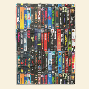 Gifts For Horror Tape Lovers Blanket 05ohqn220125 - Blanket - GoDuckee