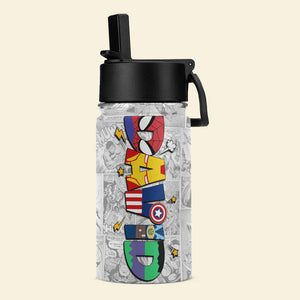 Back To School Tumbler-02natn210623hh-Personalized 12oz Kid Tumbler-Custom Alphabet - Kid Tumbler - GoDuckee