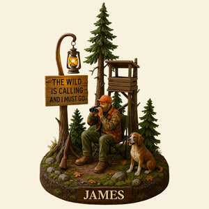 Hunting Acrylic Plaque - Personalized Gifts for Hunters 04TODT050725 - Shaped Plaques - GoDuckee