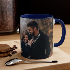 Custom Couple Photo 01pjxx201223 Personalized Accent Mug - Coffee Mug - GoDuckee