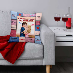 Personalized Gifts For Couple Pillow 03KAMH210624PA - Pillows - GoDuckee