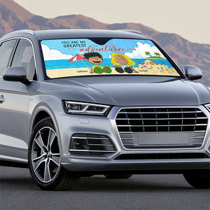 Personalized Gifts For Couple Windshield Sunshade 02xqqn230125pa Summer Vacation - Doormat - GoDuckee