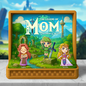 Personalized Gifts For Mom Acrylic Plaque - The Legend Of Mom 021NAQN160425 - Shaped Plaques - GoDuckee