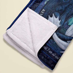 Darkness of Love Blanket - Personalized Gift For Couple 01NADT180625 - Blanket - GoDuckee