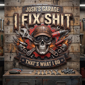 Deadly Mechanic Metal Sign - Personalized Gifts For Mechanic 05pgtn300726