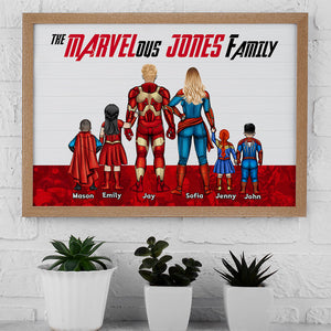 Personalized Gifts For Family Canvas Print The Best Family 01OHMH070324PA - Canvas Print - GoDuckee