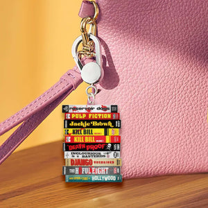 Personalized Gifts For Movie Lovers Keychain Video Tape Collection 02OHLU230125 - Keychains - GoDuckee