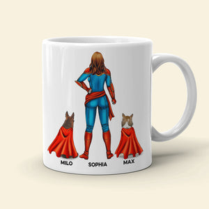 Dog Mom DR-WHM-03NAQN220423TM-02 Personalized Mug - Coffee Mug - GoDuckee