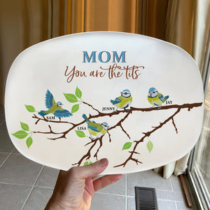 Personalized Gifts For Mom Plate You Are The Tits 03htmh110324 - Plates - GoDuckee
