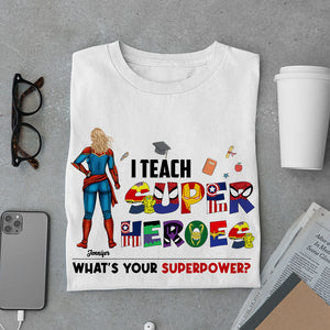 Best Teacher, Personalized Shirt, Gifts For Teacher, Back To School, Gifts For Birthday, 02htpo060723tm - Shirts - GoDuckee