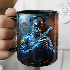 Serve With Pride Police Mug - Personalized Gift For Police 03TOLU081225 - Coffee Mug - GoDuckee