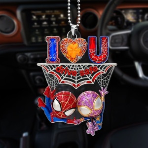 Wall-Crawler Couple Car Ornament - Personalized Gifts For Couple 06tgpu110625 - Ornament - GoDuckee
