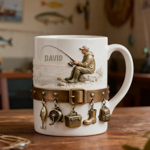 Personalized Gifts For Fishing Lovers Coffee Mug 02TOTN271225 - Coffee Mug - GoDuckee