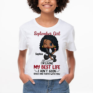 Best Girl, I Am Living My Best Life, Personalized Shirt, Gifts For Girl, 02qhpo270723hh - Shirts - GoDuckee