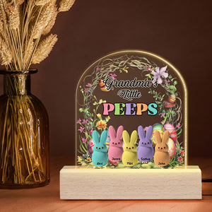 Personalized Gifts For Grandma Easter Day LED Light Bunny Peeps 01OHMH050325 - Led Night Light - GoDuckee