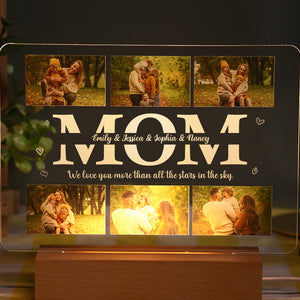 Custom Photo Gifts for Mom LED Light We Love You - Led Lights - GoDuckee