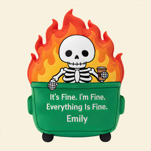 Workplace Fire Pillow Personalized Gifts For Coworker 07HUDT151125 - Pillow - GoDuckee