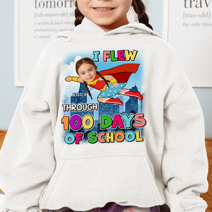 Custom Photo Gifts For Kids Shirt 04topu110125 100 Days Of School - Shirts - GoDuckee