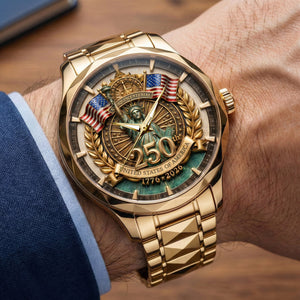 250th Anniversary Stainless Steel Men's Watch 03PAQN300126 - Men's Watch - GoDuckee