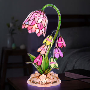 Lily Flower Acrylic Plaque - Personalized Gifts For Mom 02NAMG060226 - Light Box - GoDuckee